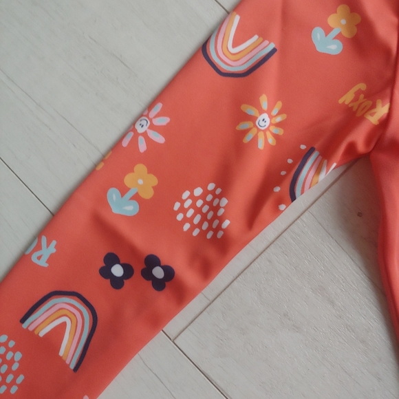ROXY Girl's Rashguard Swim Shirt NEW - Picture 3 of 7